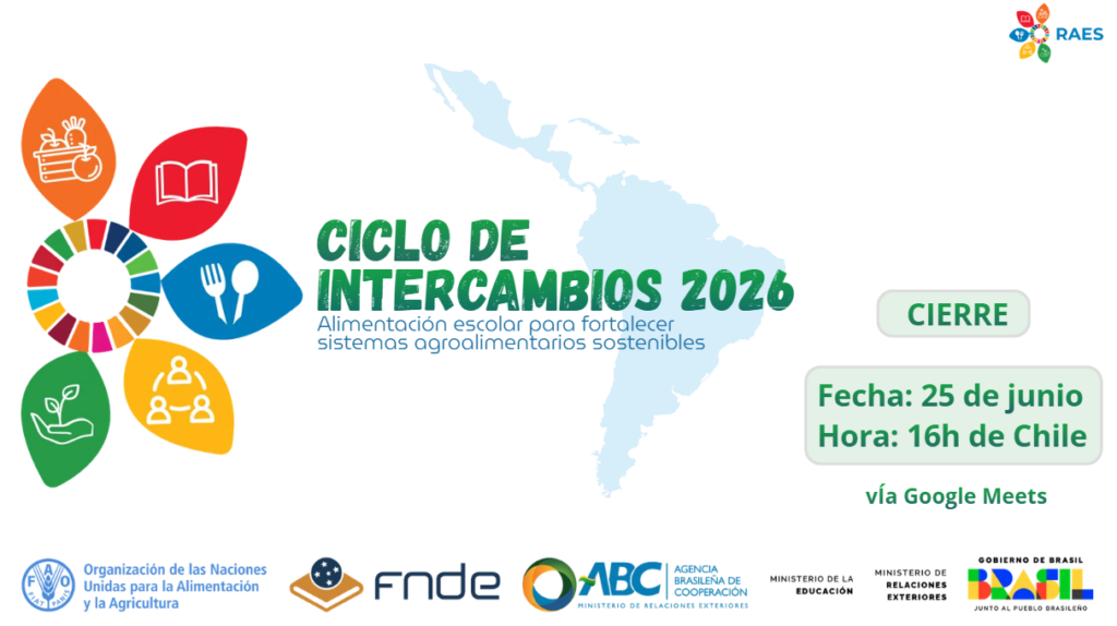 Cierre del Ciclo de Intercambios 2026 – Alimentación Escolar para Fortalecer Sistemas Agroalimentarios Sostenibles