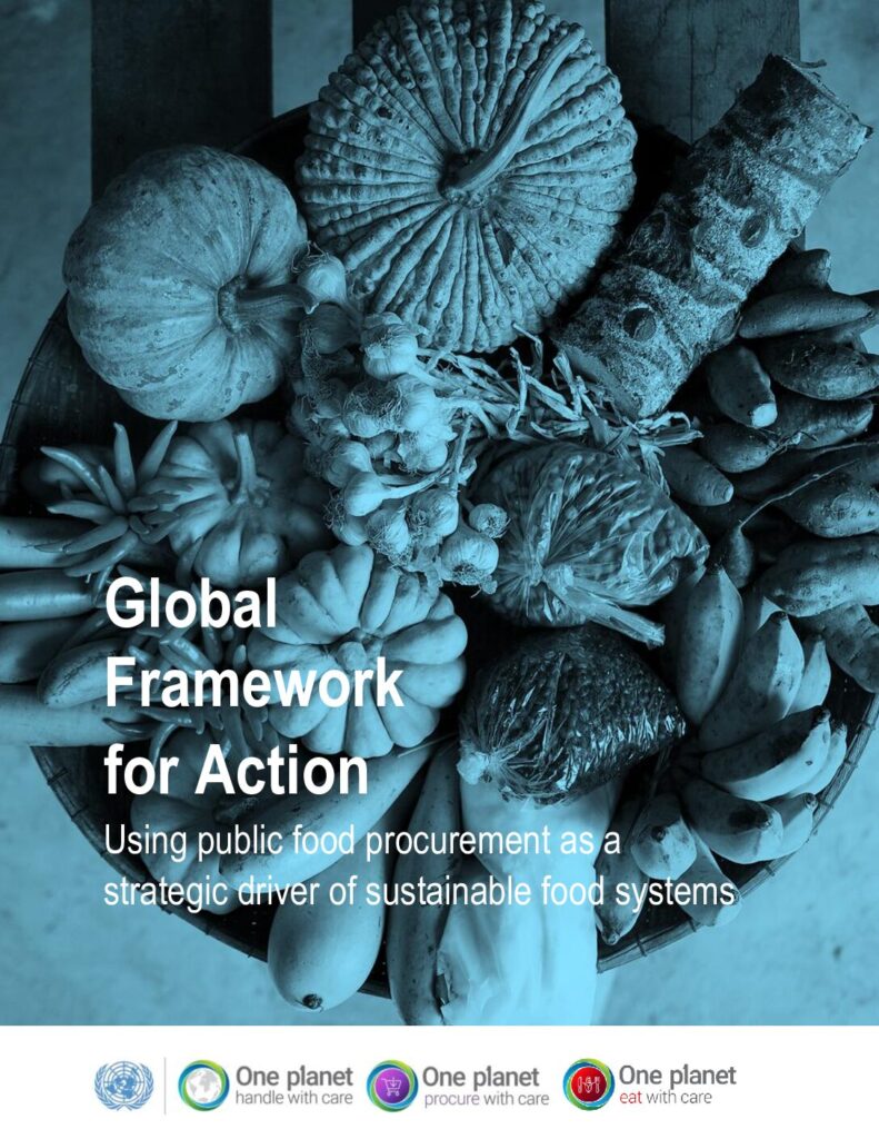 Global Framework for Action_ Using public food procurement as a strategic driver of a sustainable food systems