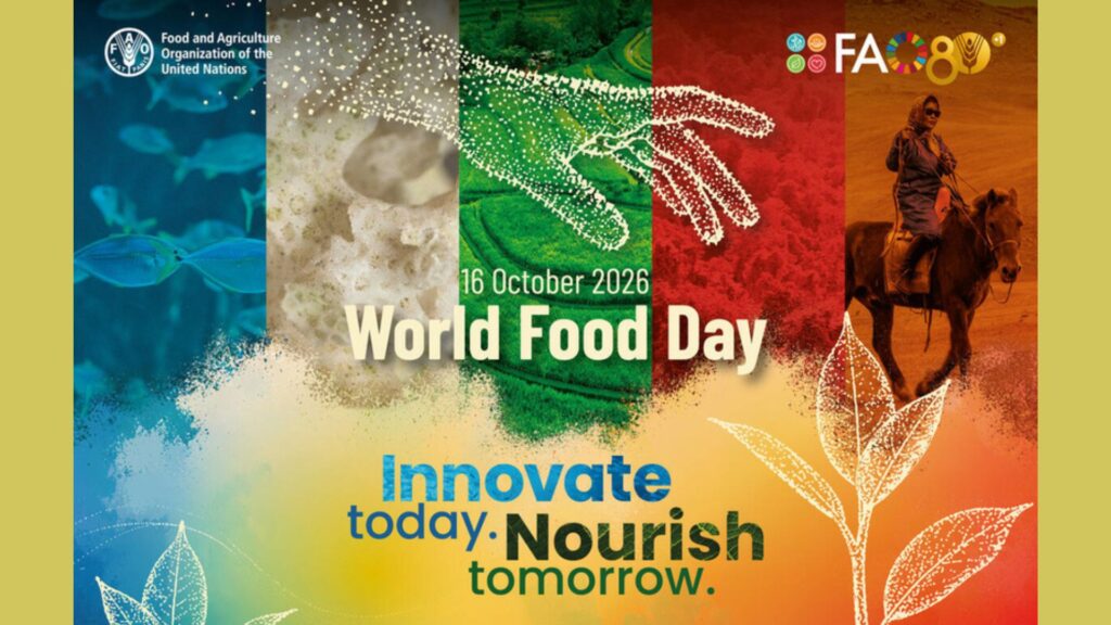 World Food Day 2026 – Innovate today. Nourish tomorrow.
